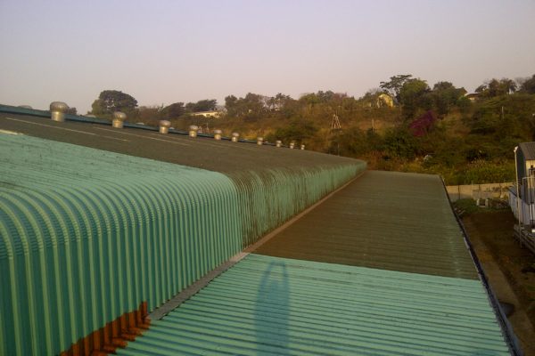 Industrial Roof Pressure Clean KZN