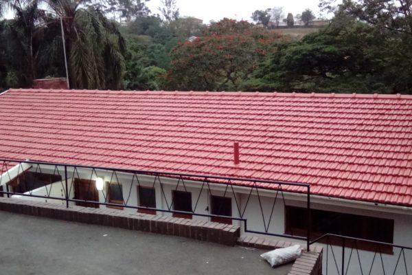 Roof Painting Complete Red